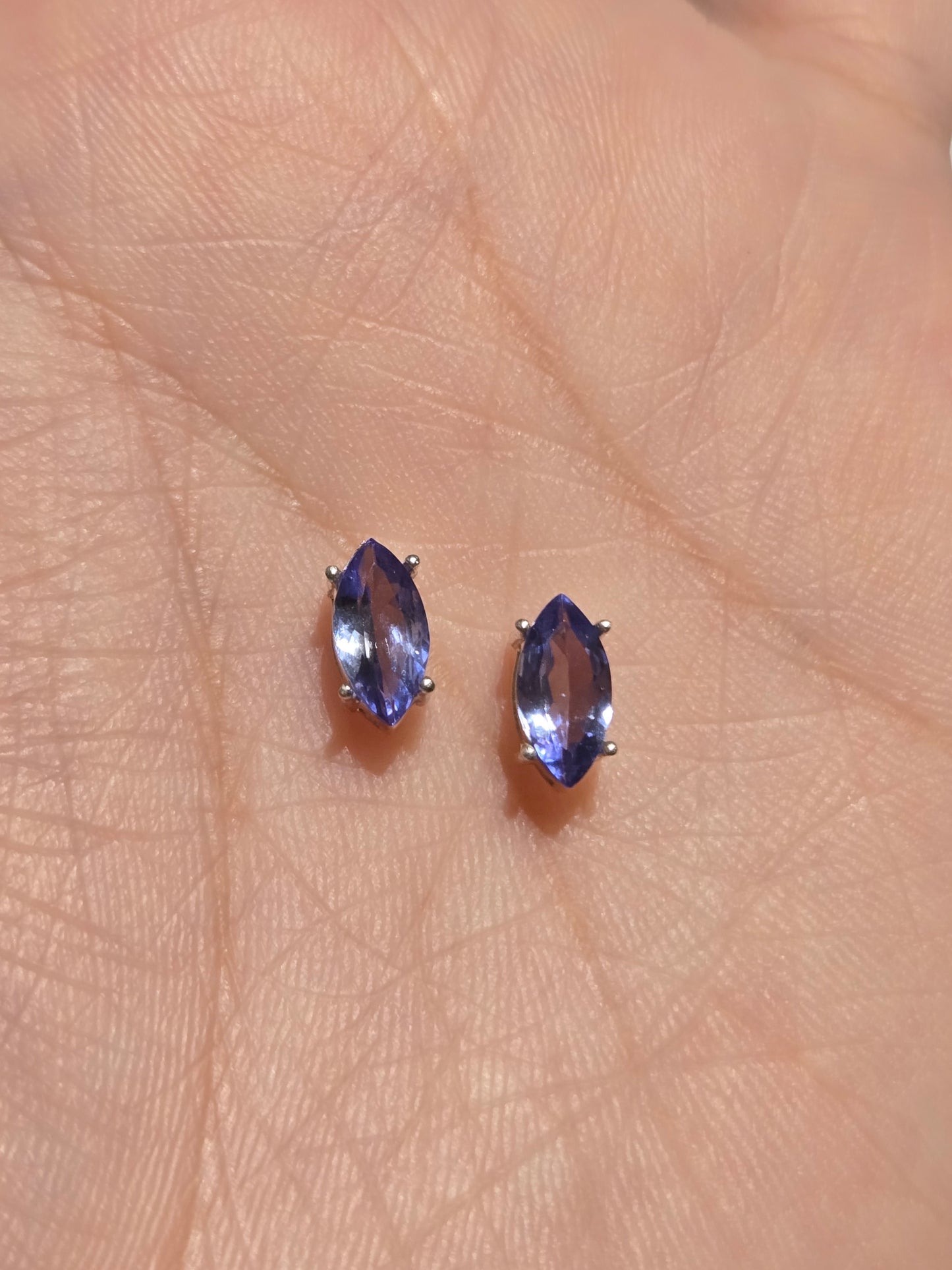 #931 タンザナイト・ピアス